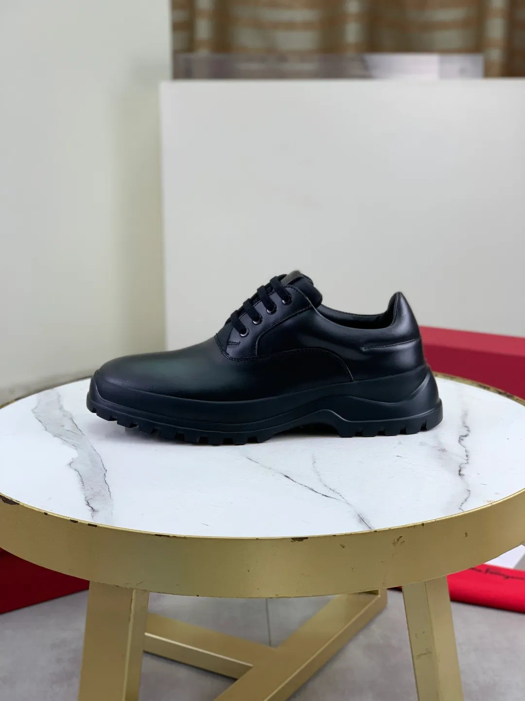 Men's men's shoes💰P640💰【New style】High quality water-dyed cowhide 🆘【Salvatore Ferragamo】Ferragamo's latest casual business leather shoes for men! Listed simultaneously! The fabric is made of specially imported original calfskin, and the interior is made of imported water-dyed cowhide. It is absolutely luxurious and leads the fashion trend. High-end foam outsole, matching sizes: 38-44 (45 and 46 can be customized) 4️⃣ colors available